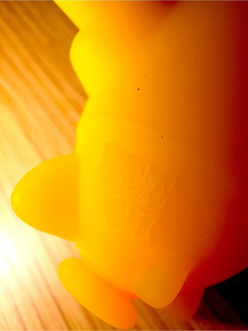 Needoh mini yellow squishy submarine subma squeeze from advent calendar
